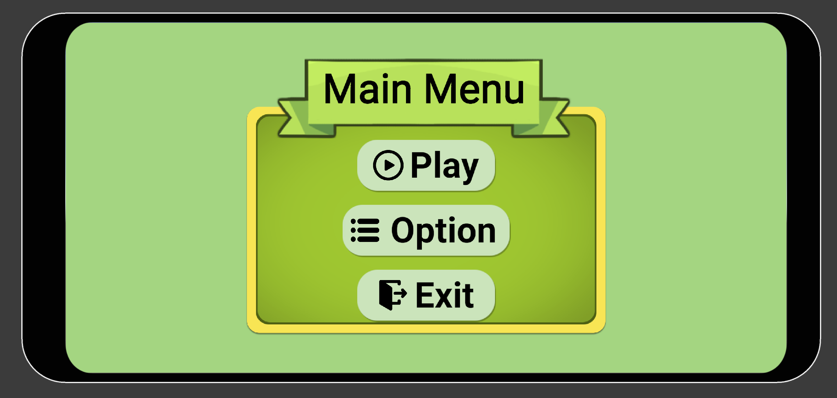 Escape Route Main Menu